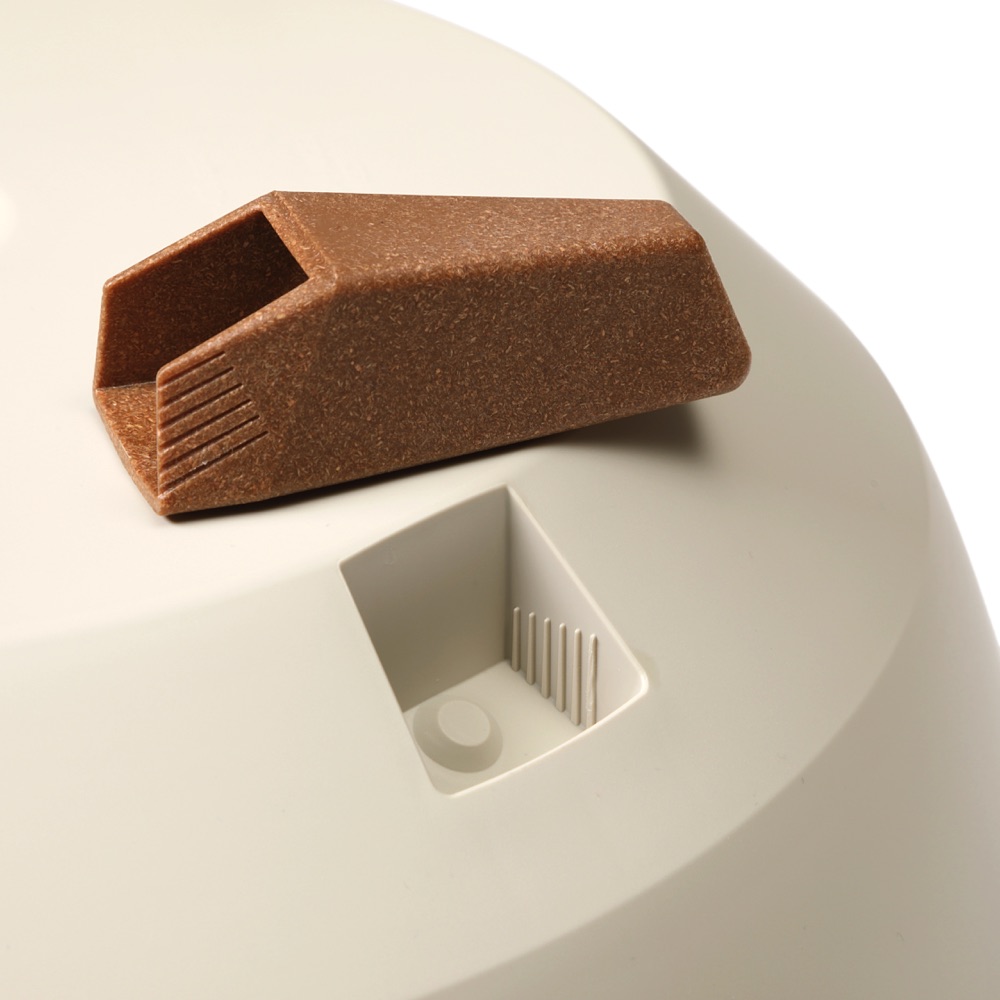 Lamela kvetináč - misa ROMA na nožičkách zelený