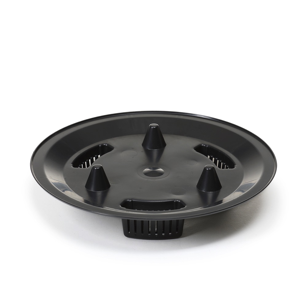 Lamela kvetináč - misa ROMA na nožičkách zelený