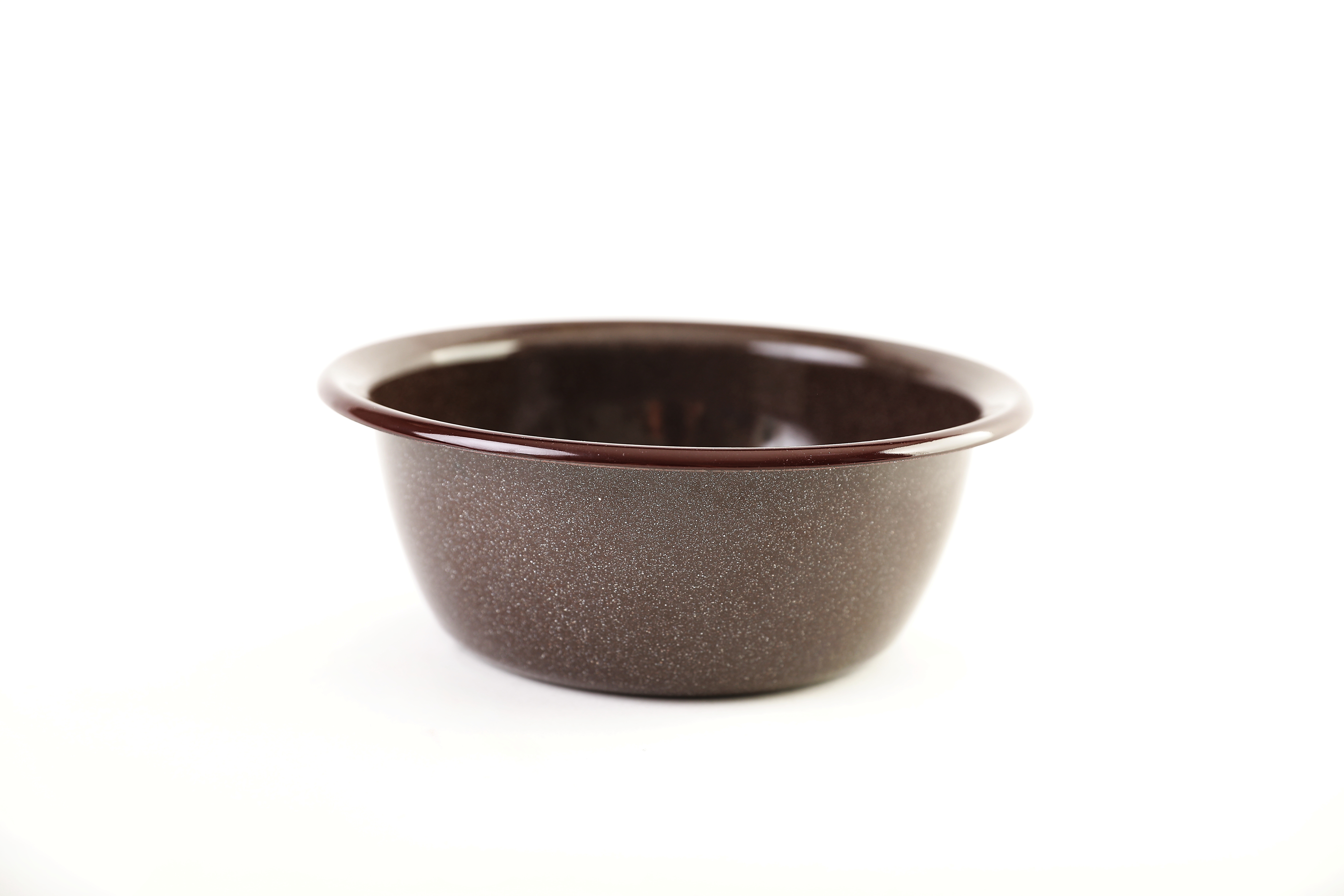 Smaltovaná miska 17cm - 1,5L hnedá