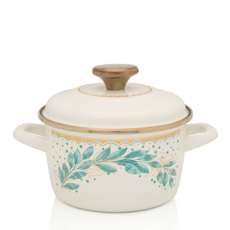 Metalac smaltovaný Hrniec s pokrievkou 24 cm - 6L IMPERIAL EXKLUSIV