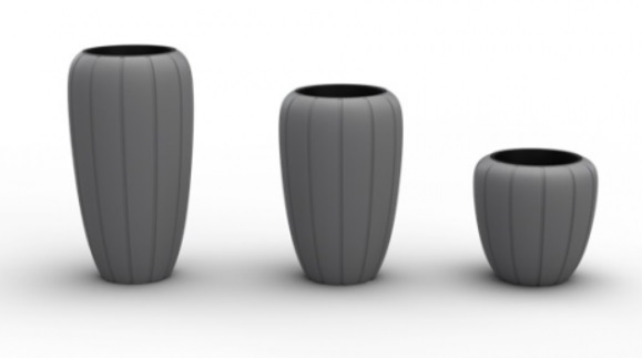 Kvetinový obal GAJA zelený priemer 40cm 