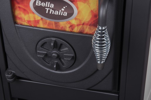 Bella Thalia krbové kachle OKTA ECO 3,9 kW antracit-čierne