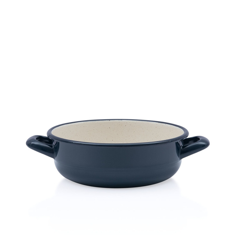 Metalac Smaltovaná miska 20cm dekor FINSKA