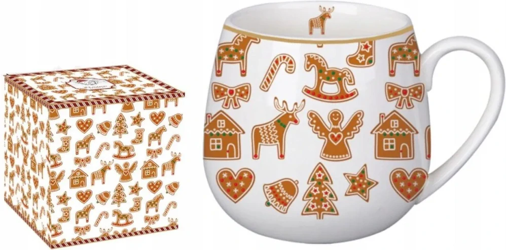 Vianočná šálka JUMBO GINGERBREAD 430 ml darčekovom balení