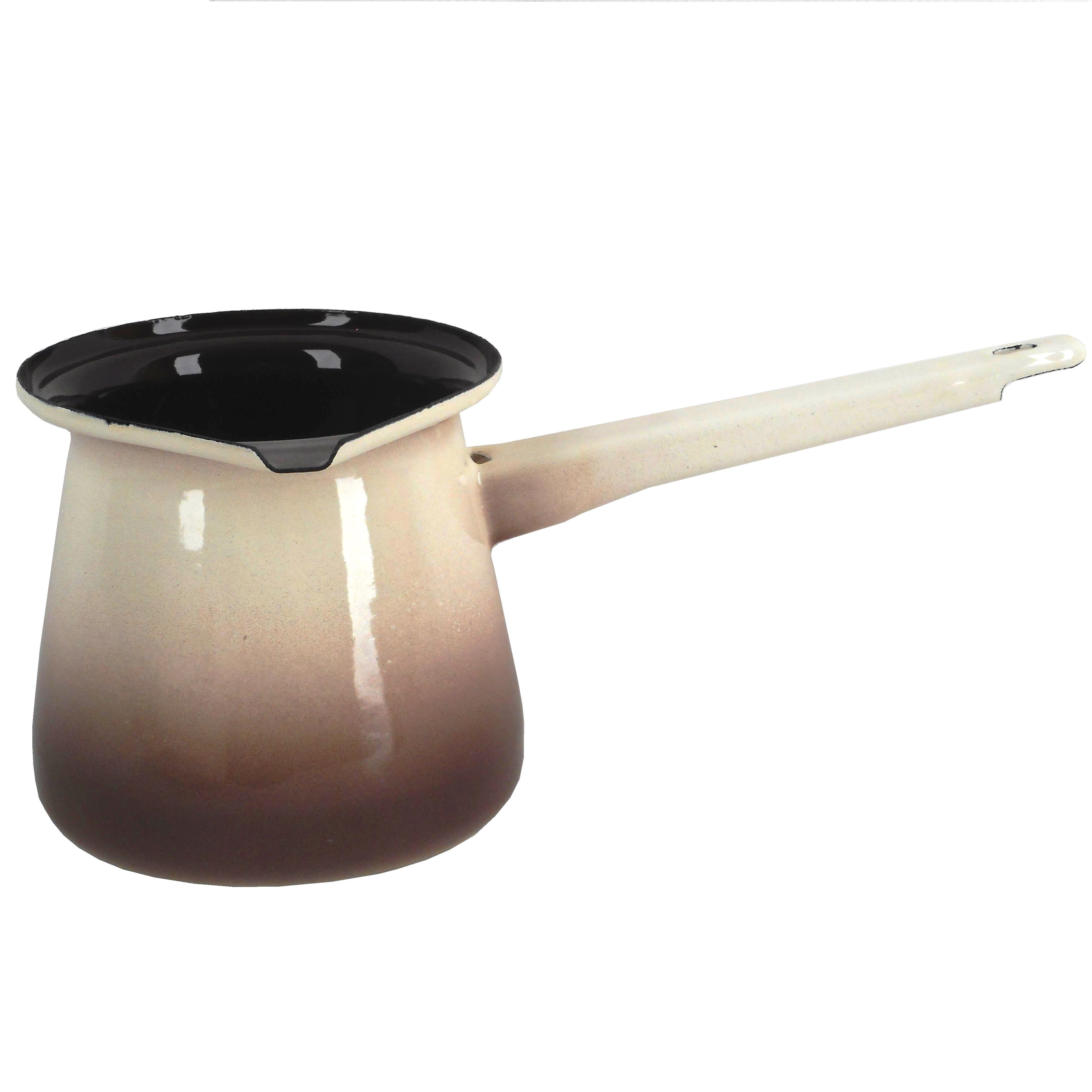 Metalac smaltovaná džezva 9 cm - 4 kávy CAPUCCINO