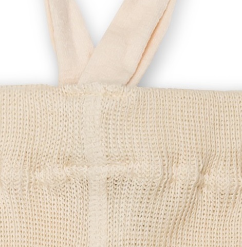 Detské trakové pančušky z bio bavlny béžová 86-98