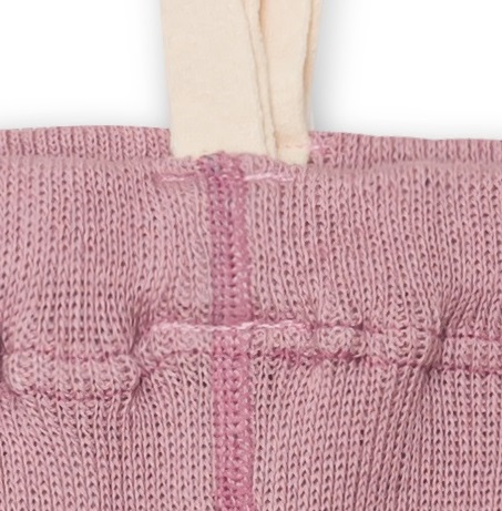 Detské trakové pančušky z bio bavlny ružové