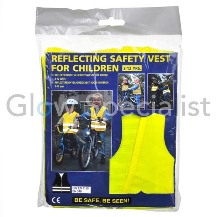 Detská reflexná vesta na 3 až 12 rokov