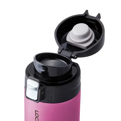 Nerezová termoska LOCK ONE TOUCH 500ML rubínovo červená  