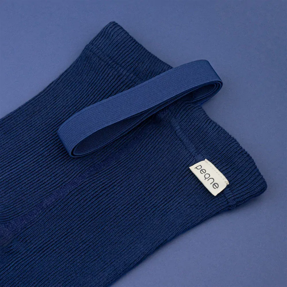 Detské legíny na traky námornícka modrá