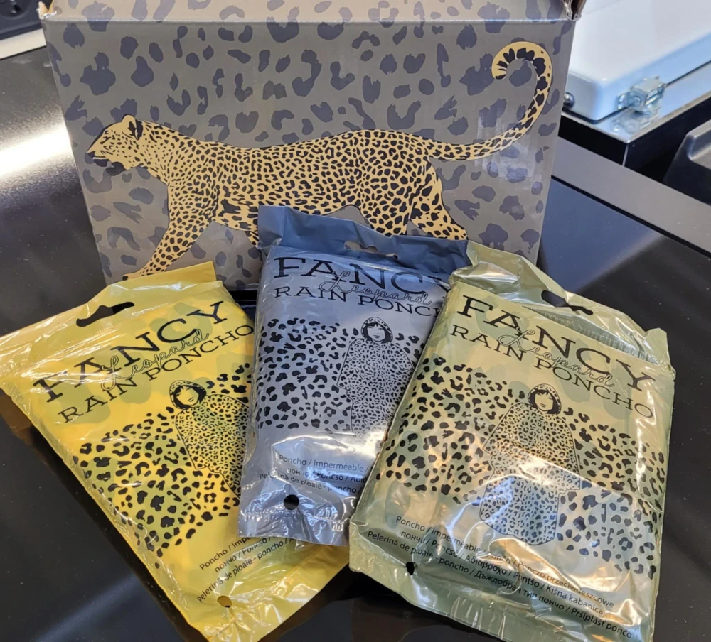 Pršiplášť pončo LEOPARD univerzálny 