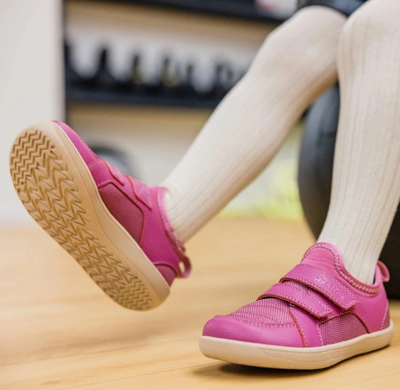 Milash detské barefoot tenisky Sport ružové