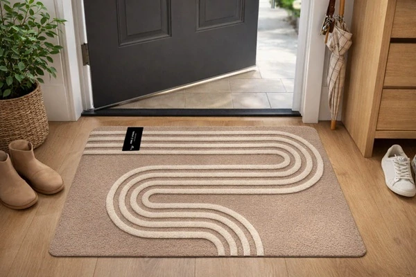 Moderná rohož 58x38cm mix 4 vzory