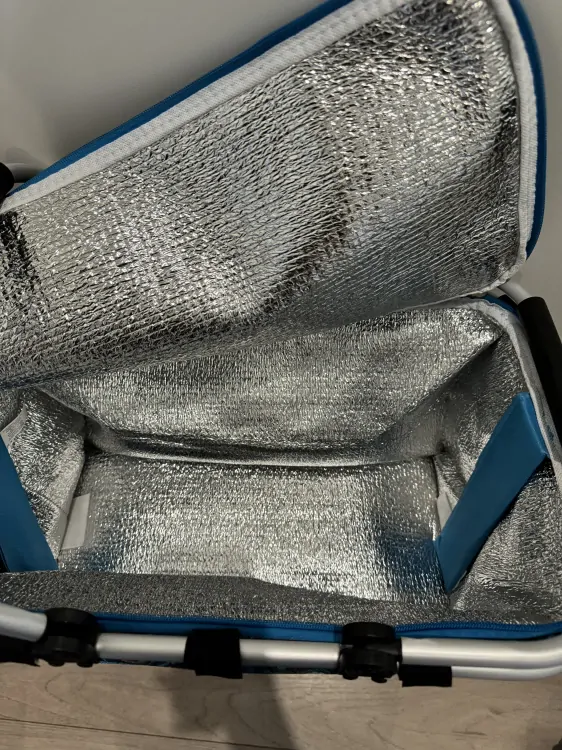 Chladiaca taška - košík PAVIE PERO mix farieb