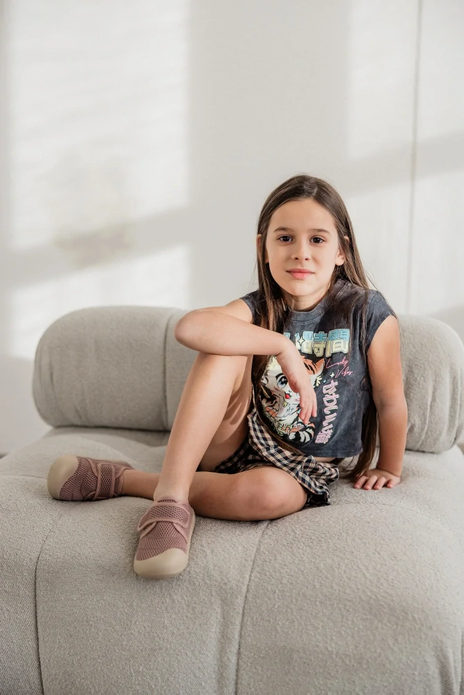 Milash tenisky - prezúvky mokka 