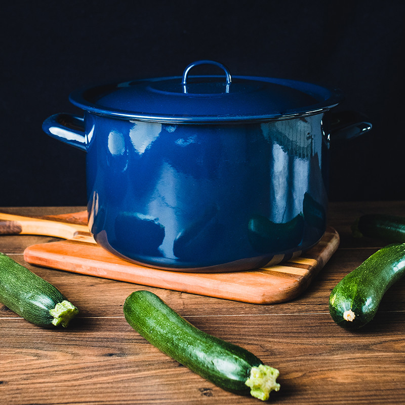 Metalac Smaltovaná miska 16cm dekor FINSKA