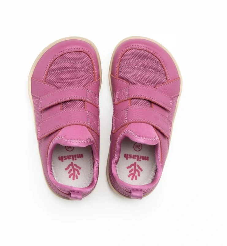Milash detské barefoot tenisky Sport ružové