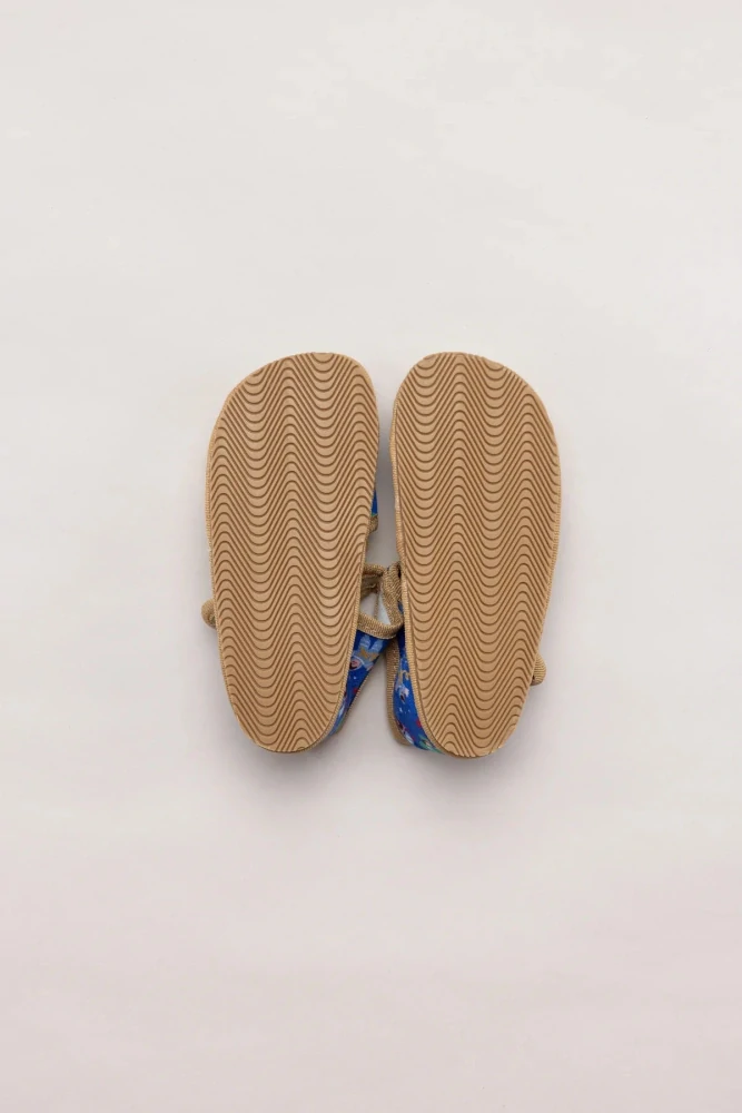 Milash papučky Ross BAREFOOT Robot otvorená špička