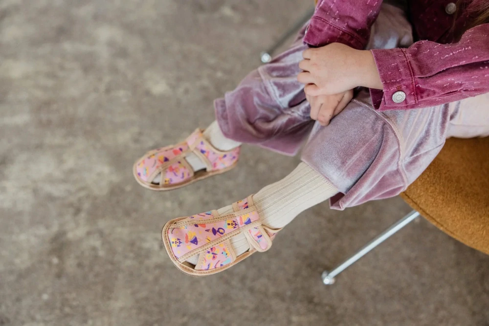 Milash Barefoot papučky Víla na normálnu a širšiu nohu uzavretá špička