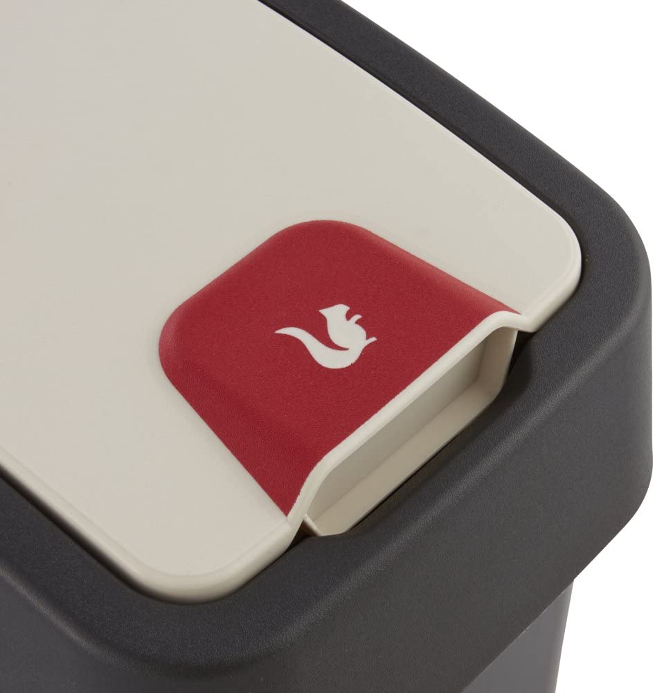 Keeeper preklápací kôš Magne 45L antracitovo hnedý