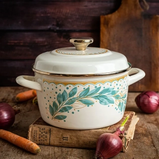 Metalac smaltovaný Hrniec s pokrievkou 16 cm - 1,9 L IMPERIAL EXKLUSIV