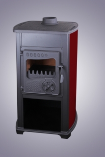 Bella Thalia krbové kachle Bella Thalia ECO 5,4 kW bordové