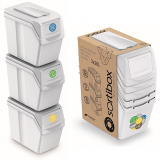 Koše separ.odpad 3x20L SORTIBOX BIE