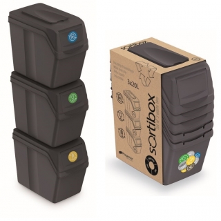 Koše separ.odpad 3x20L SORTIBOX ANT