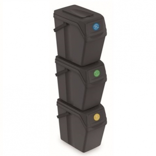 Koše separ.odpad 3x25L SORTIBOX ANT