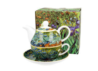 Gogh čajová súprava IRIS pre 1 osobu 350 ml v darčekovej krabičke