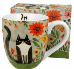 Jumbo šálka 1000 ml mačky meadow v darčekovom balení