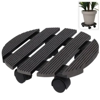 Podložka pod kvetináč na kolieskach 29cm