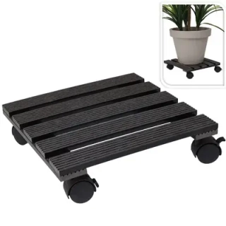Podložka pod kvetináč na kolieskach 29cm