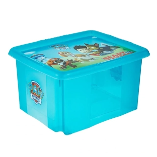 Skladovací box na hračky Paw Patrol modrý
