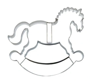 Vykrajovačka hojdací koník 155 × 140 mm