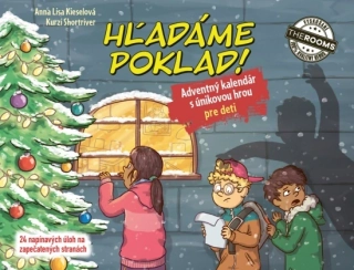 Kniha Hľadáme poklad – Adventný kalendár pre deti s únikovou hrou