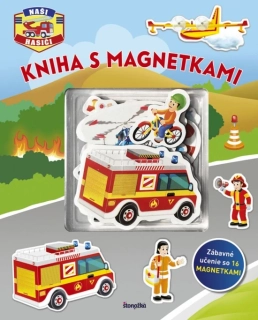 Kniha s magnetkami - HASIČI