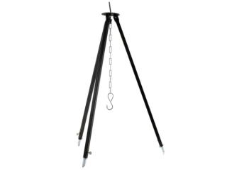 Teleskopická trojnožka na kotlík v rozmedzí od 70 do 120 cm