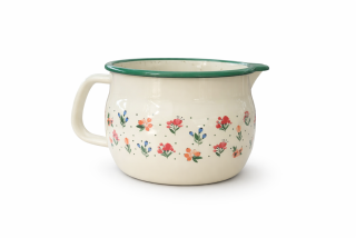 Metalac smaltovaný hrnček s výlevkou 14cm - 2L Julie