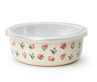 Metalac smaltovaná dóza s viečkom 16cm - 1,3L Julie