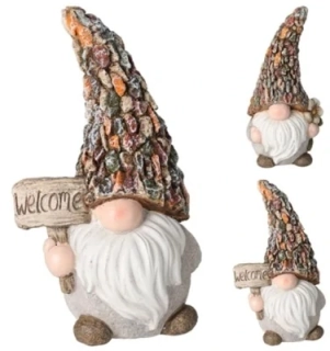 Záhradný trpaslík 23 cm - mix 2 dekóry