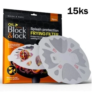 Block and lock filter-pokrievka na smaženie 28cm 15 ks